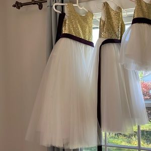 Custom made Flower girl dress